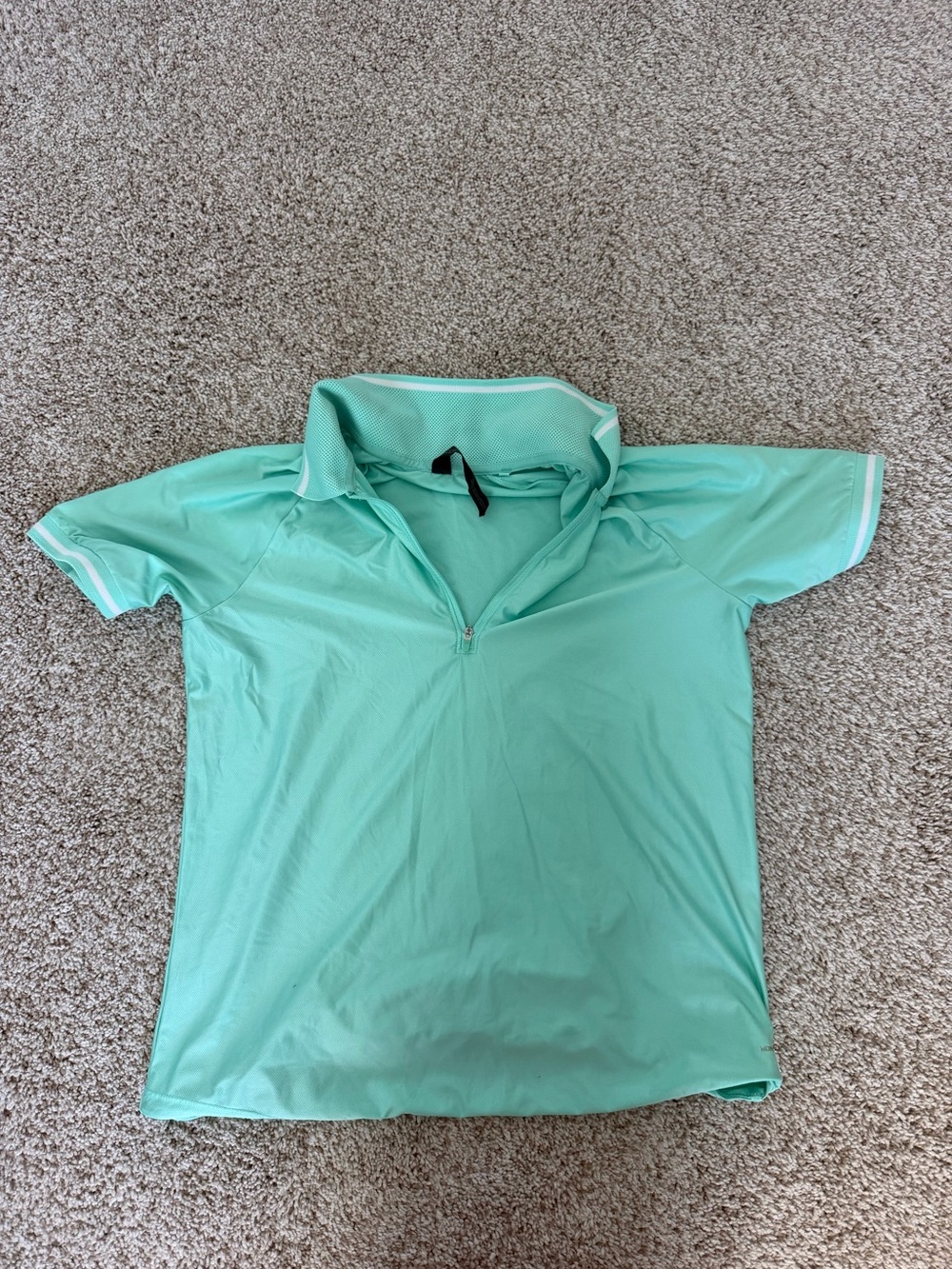 Mondetta Mint Green Athletic Polo
